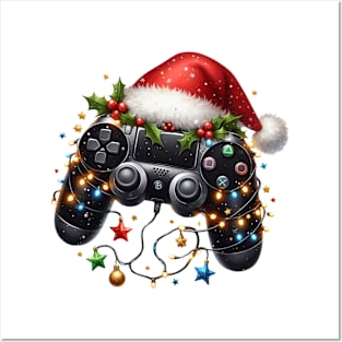 Christmas Game Controller Posters and Art